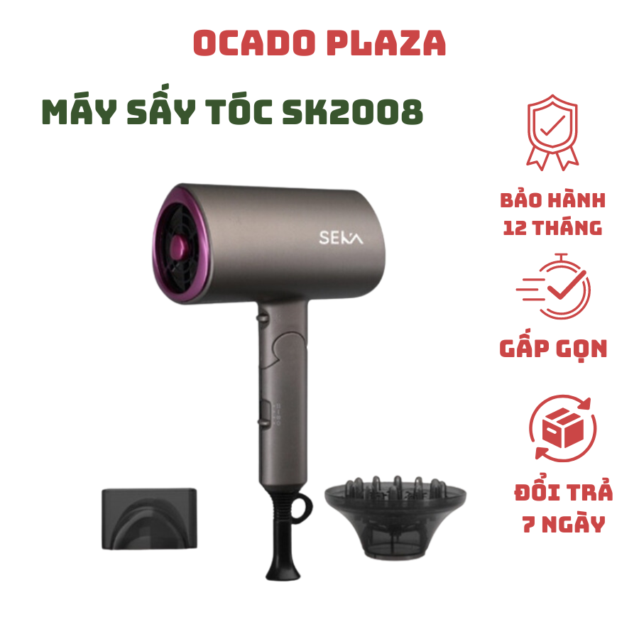 Máy Sấy Tóc Seka _ Máy sấy tóc 2 chiều nóng lạnh với công suất lớn