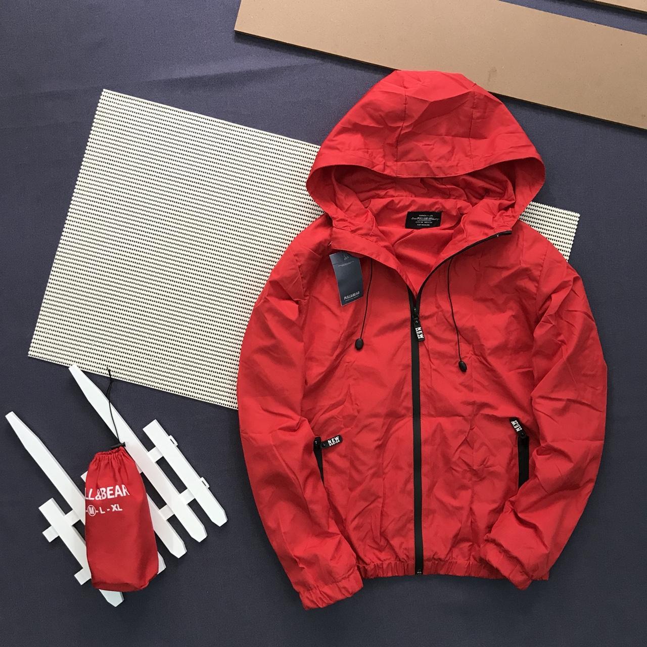 ÁO KHOÁC NAM VẢI DÙ 2 LỚP CAO CẤP PHỐI NÓN