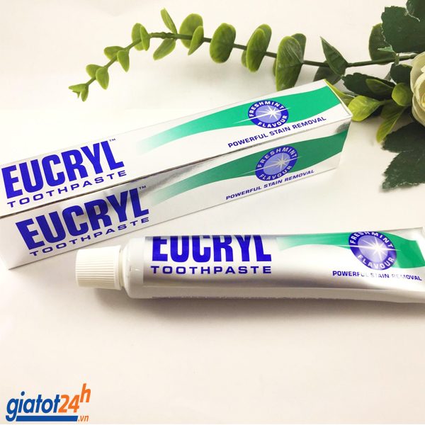 Kem Đánh Trắng Răng Eucryl 50ml