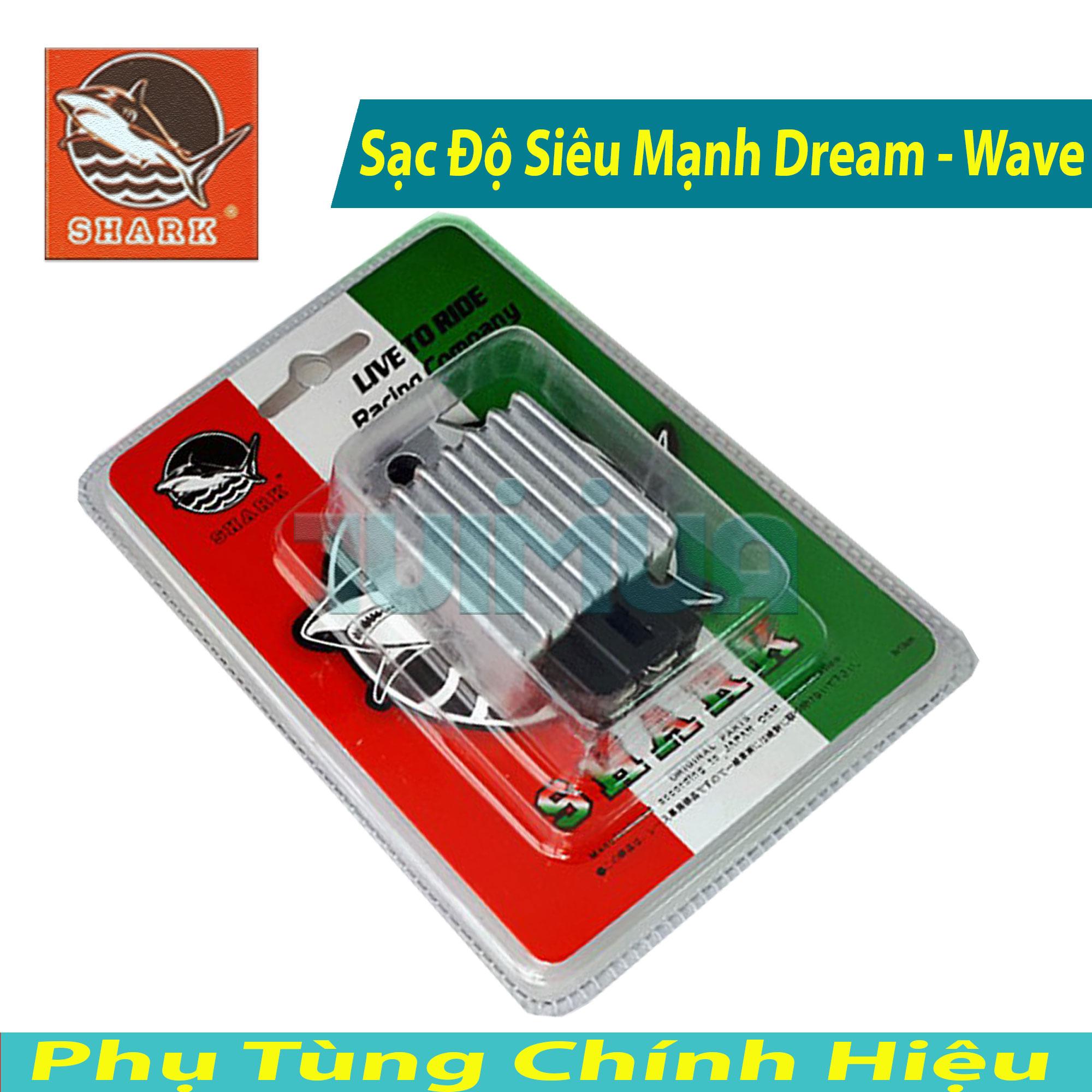 Sạc Độ Gấp 2 Lần Sạc Zin Wave 100cc, Dream SHARK Malaysia