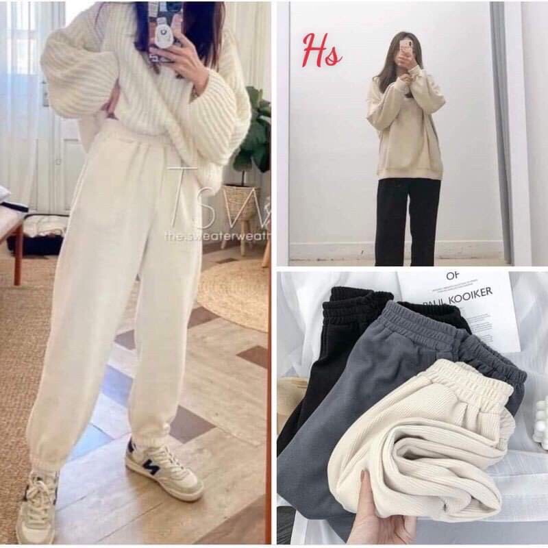 Quần boom tăm bozip chun eo chất đẹp hsu1