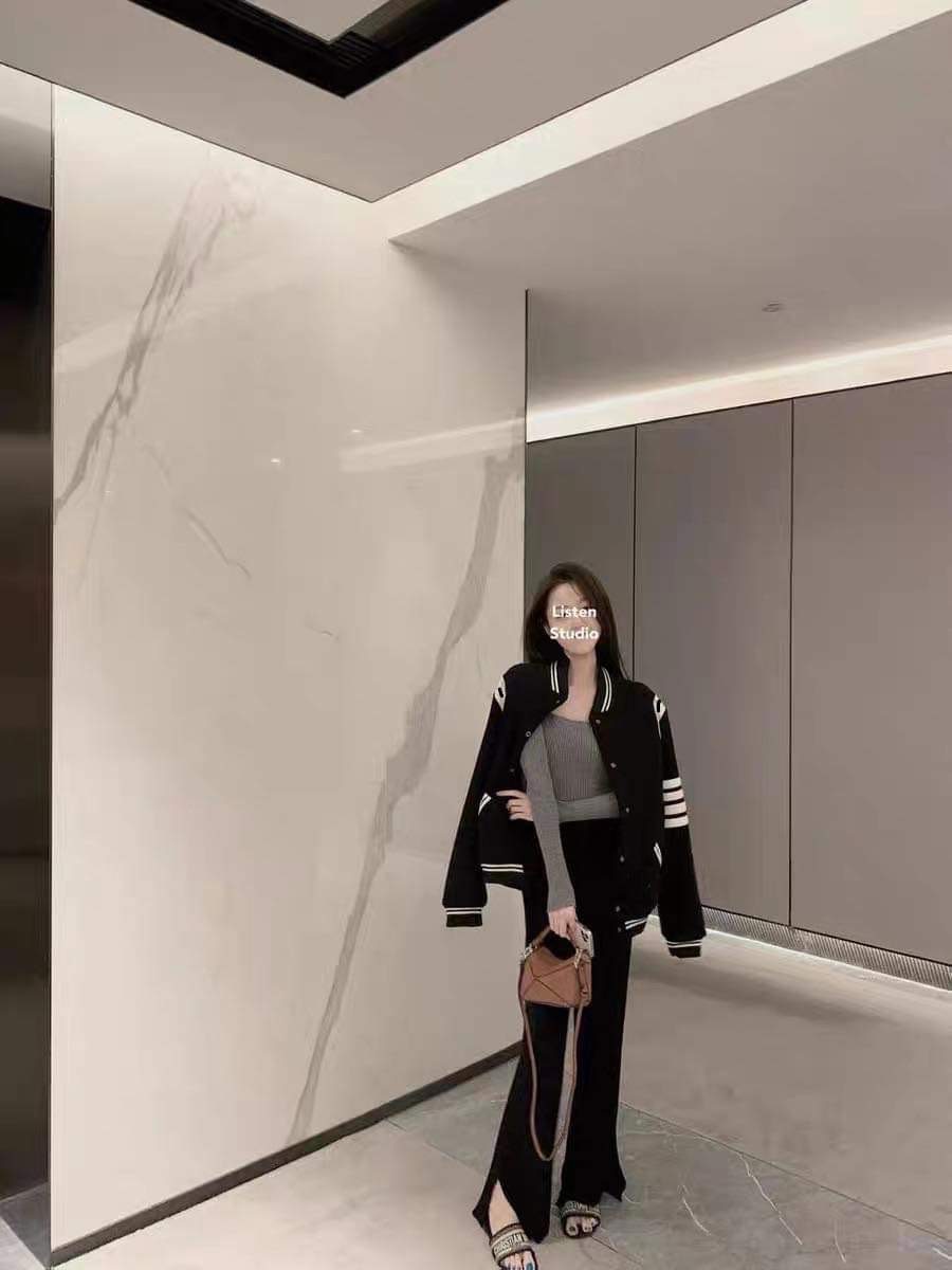 Áo Bomber bóng chày Sọc tay . Áo khoác Bomber nữ Ulzzang Nam Nữ Unisex Form Rộng