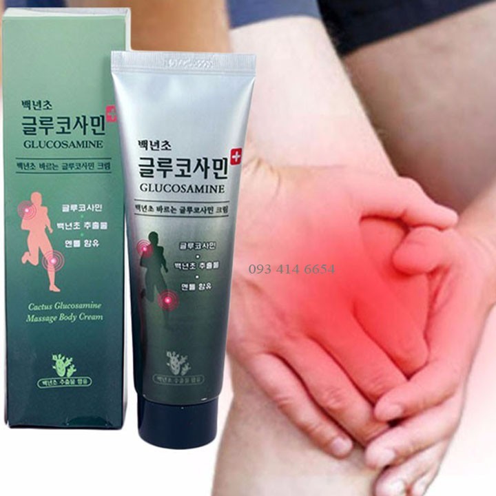 Dầu lạnh xoa bóp glucosamine 150ml của hàn quốc - dầu lạnh