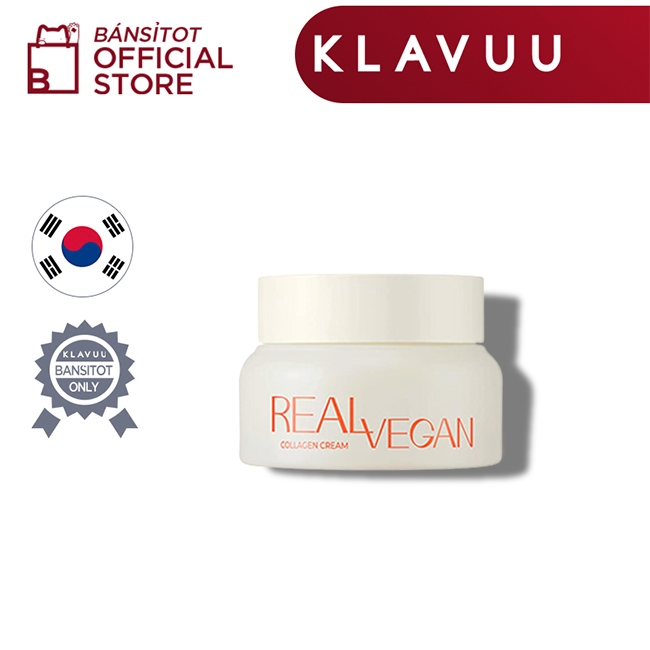 Kem dưỡng da chống lão hóa cải thiện nếp nhăn Klavuu Real Vegan Collagen Cream