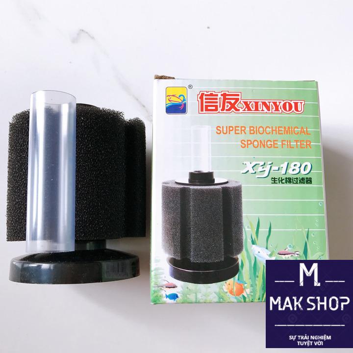 Lọc Vi Sinh, Lọc Bio, Lọc Mút xy-180 Cho Hồ Cá Cảnh, Nơi Trú Ngụ Của Vi Sinh