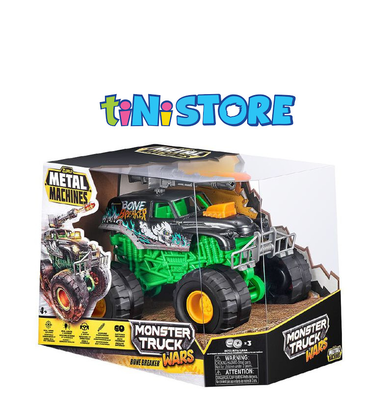 TiNiStore-Đồ chơi xe đua Monster Wheels Zuru Metal Machines S1 6792