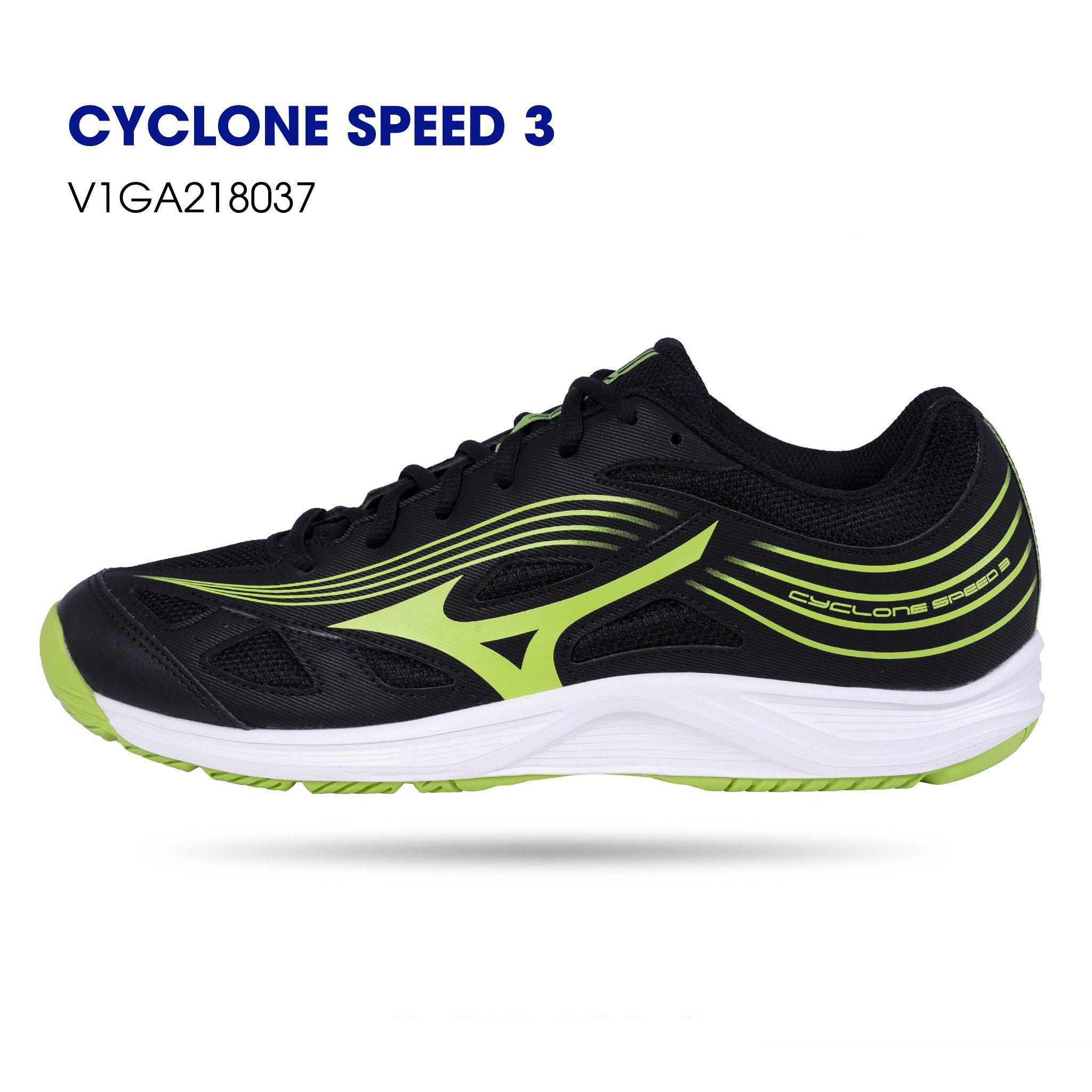 Giày thể thao cầu lông Mizuno chính hãng Cyclone Speed 3 mẫu mới dành cho nam có 3 màu lựa chọn