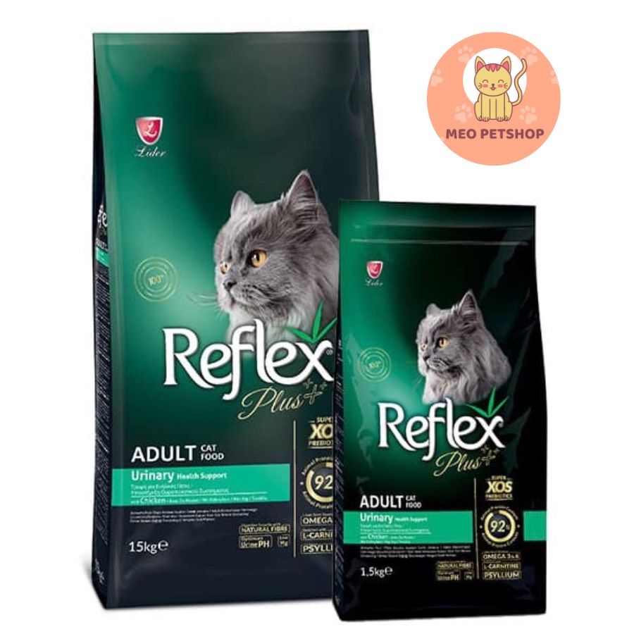 Hạt reflex plus adult urinary - túi 1.5kg - vị gà, ngăn ngừa bệnh tiết niệu ở mèo trưởng thành