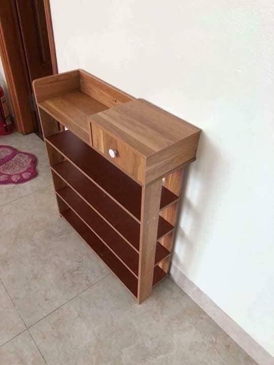 Tủ giày gỗ 5 tầng tiện lợi cao cấp