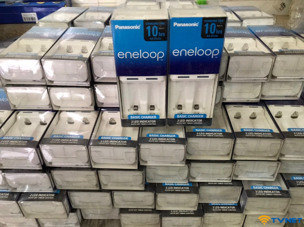 Bộ sạc pin aa panasonic eneloop bq-cc50 - không kèm pin. hàng chính hãng