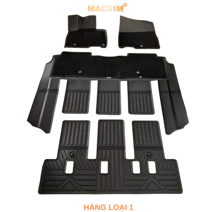 Thảm lót sàn 2 lớp sd3 Kia Carnival 7 chỗ - Nhãn hiệu Macsim ( Giảm giá nhưng chất lượng không giảm) Giá 4,500,000 Đồng*Miễn phí vận chuyển