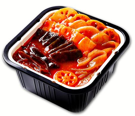 Lẩu tự sôi - Lẩu lười - Sốt cà không cay