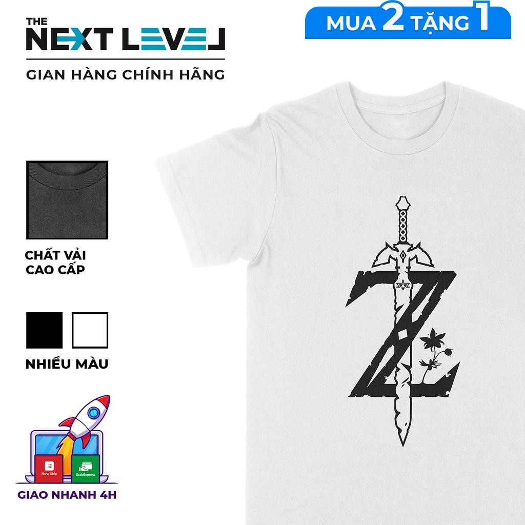 Áo thun the legend of zelda: breath of the wild - logo unisex the next level. cotton 100% 2 màu nam nữ - bt0066