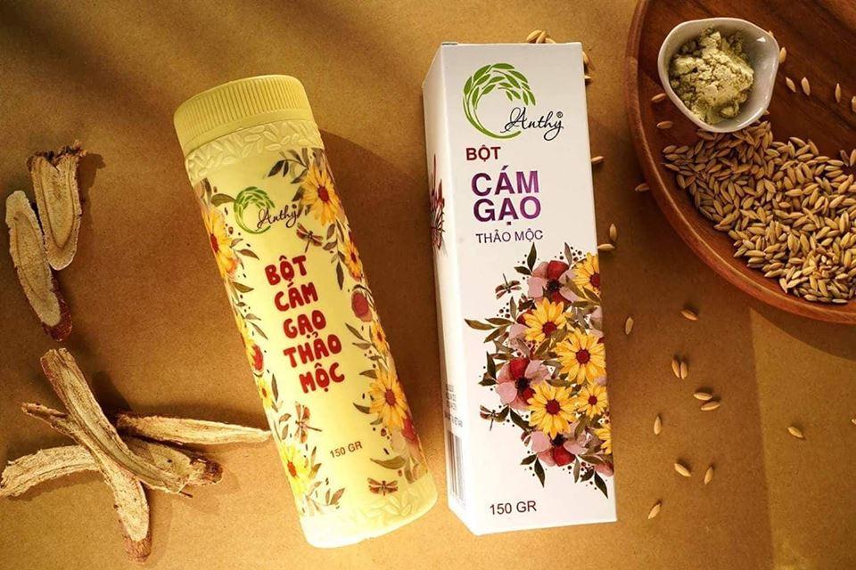 Bột cám gạo thảo mộc Anthy Organic
