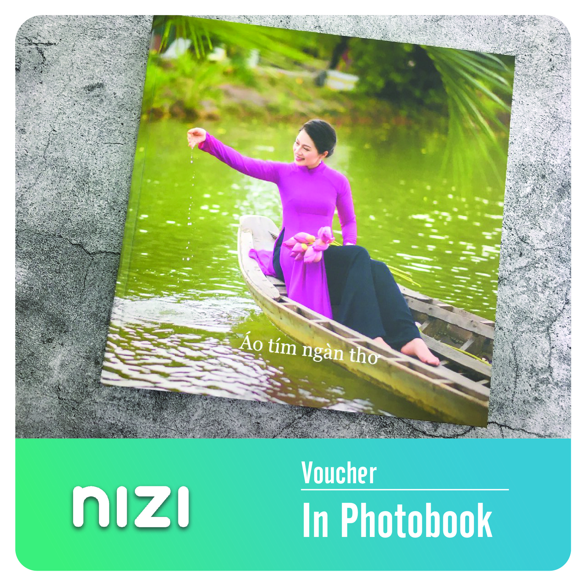 EVoucher- Nizi in Photobook Mở Phẳng Online Size 30x30 (cm) In 4K