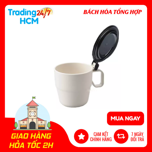 Cốc uống nước cao màu trắng kem INOMATA Chất LƯợng Cao nội địa Nhật Bản