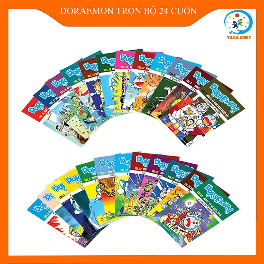 Combo truyện tranh Doraemon - Truyện Dài (Trọn Bộ 24 Cuốn)