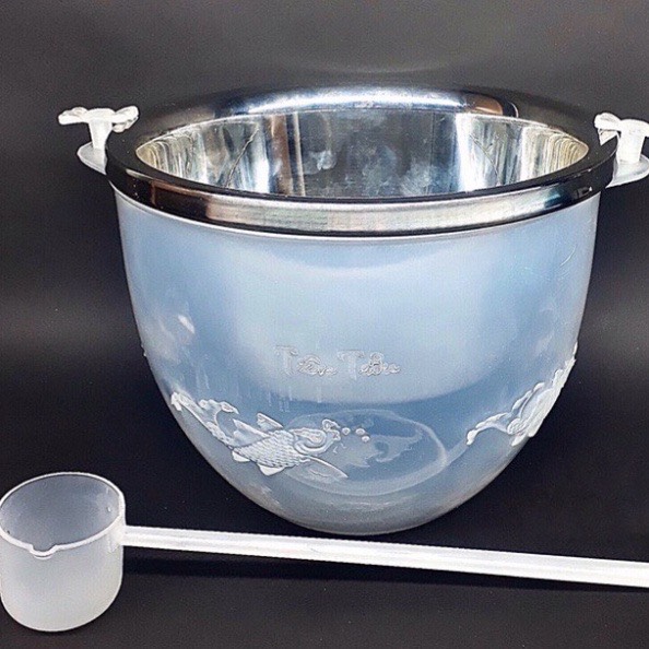 Bát Ướp Lạnh Rượu INOX Tặng Kèm Vá Múc Rượu Dung Tích 1.2 lít