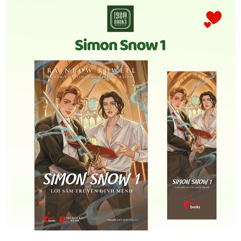Sách - SIMON SNOW 1:Lời Sấm Truyền Định Mệnh - 1980bookshn