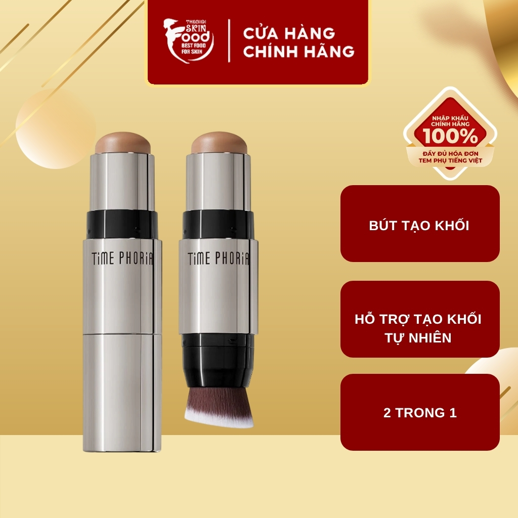 Bút Tạo Khối Time Phoria 2 Trong 1 Eclipse Spark 2 in 1 Face Contour 7g ThegioiSkinfood
