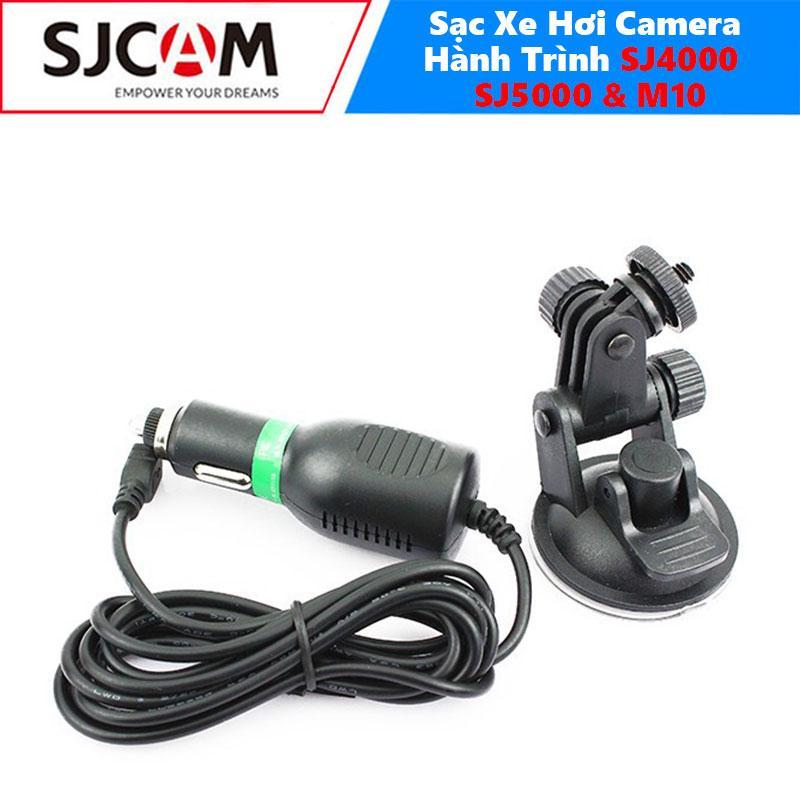 Sạc xe hơi cho camera hành trình sjcam sj4000 & sj5000 & m10 - hãng phân phối chính thức