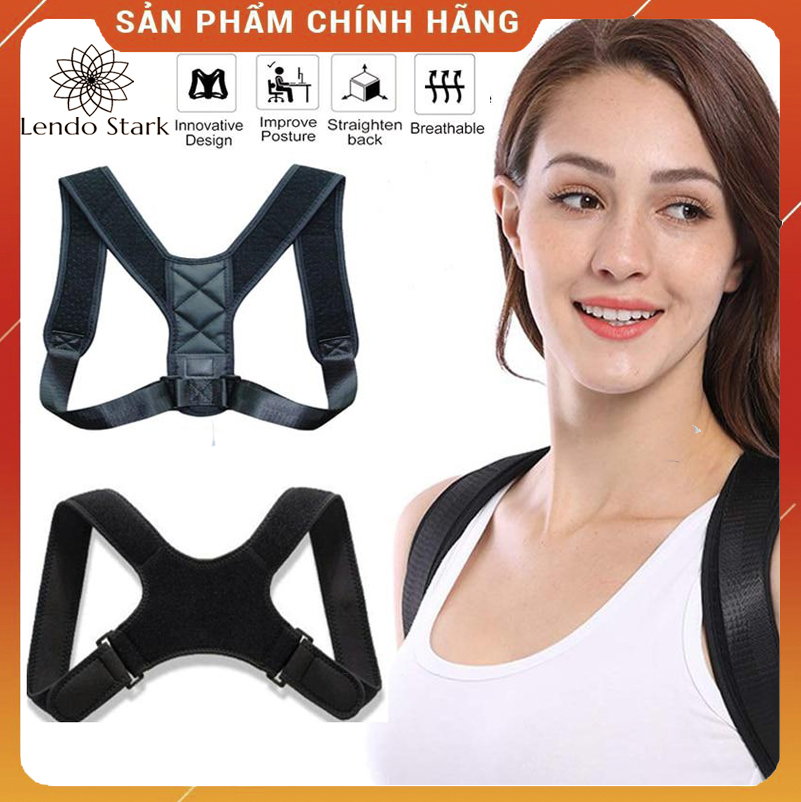 Đai Chống Gù Lưng, nịt chống gù, đai chống còng lưng Hiệu Quả Free Size Loại Cao Cấp 2019. Phù Hợp Với Tất Cả Mọi Người - Giá Cả Bình Dân - Sản phẩm Bán Chạy 2021 BiG Sale 50%