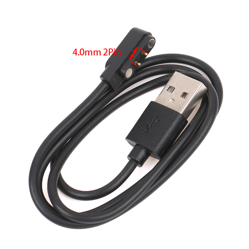Bengzhar Dây sạc đồng hồ thông minh thông dụng cáp sạc từ tính 2 chân 4 chân sạc USB cho đồng hồ thông minh Cáp sạc 7.62mm 2.54mm 4mm