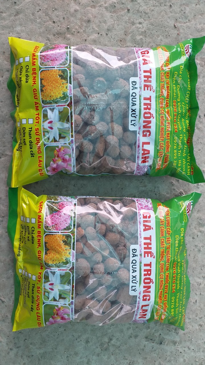 Viên đất nung, sỏi nhẹ, kích thước 5-10mm, 10-20 mm - túi 5dm - dùng trồng rau thủy canh, lót chậu