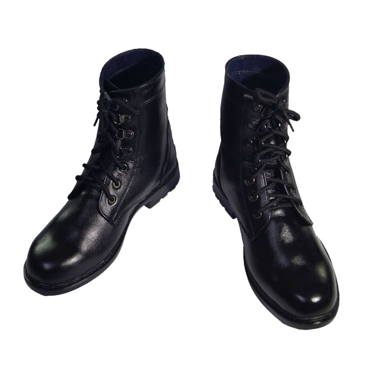 [HCM]Giày boot nam cột dây. Chất liệu da bò thật. Bảo hành 12 tháng.MS: B158