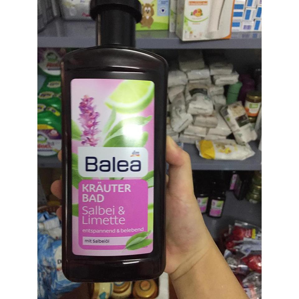 Dầu tắm thảo dược balea - hương hoa lavendel.