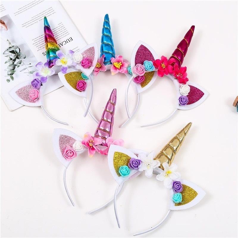 Bờm cài tóc hình ngựa pony siêu cute phong cách Hàn cho bé
