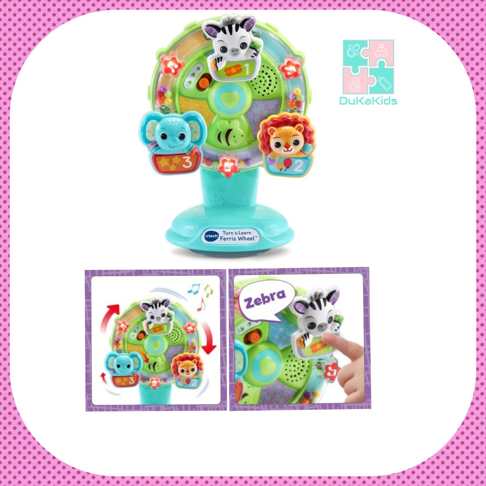 Đồ chơi VTech - Vòng xoay khám phá sắc màu cho bé trên 6 tháng tuổi