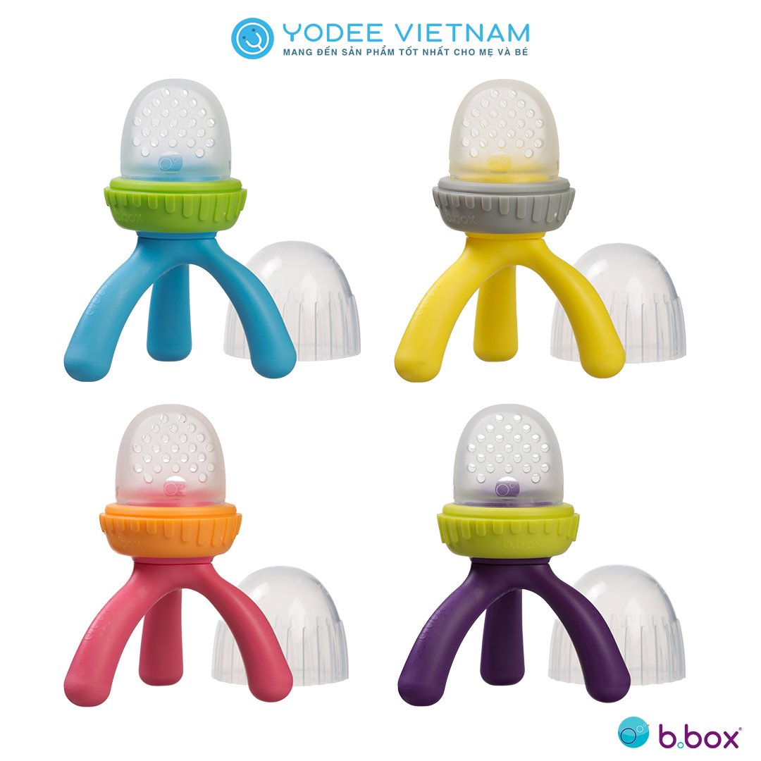 B.box Túi nhai ăn dặm silicone cao cấp chống hóc cho bé