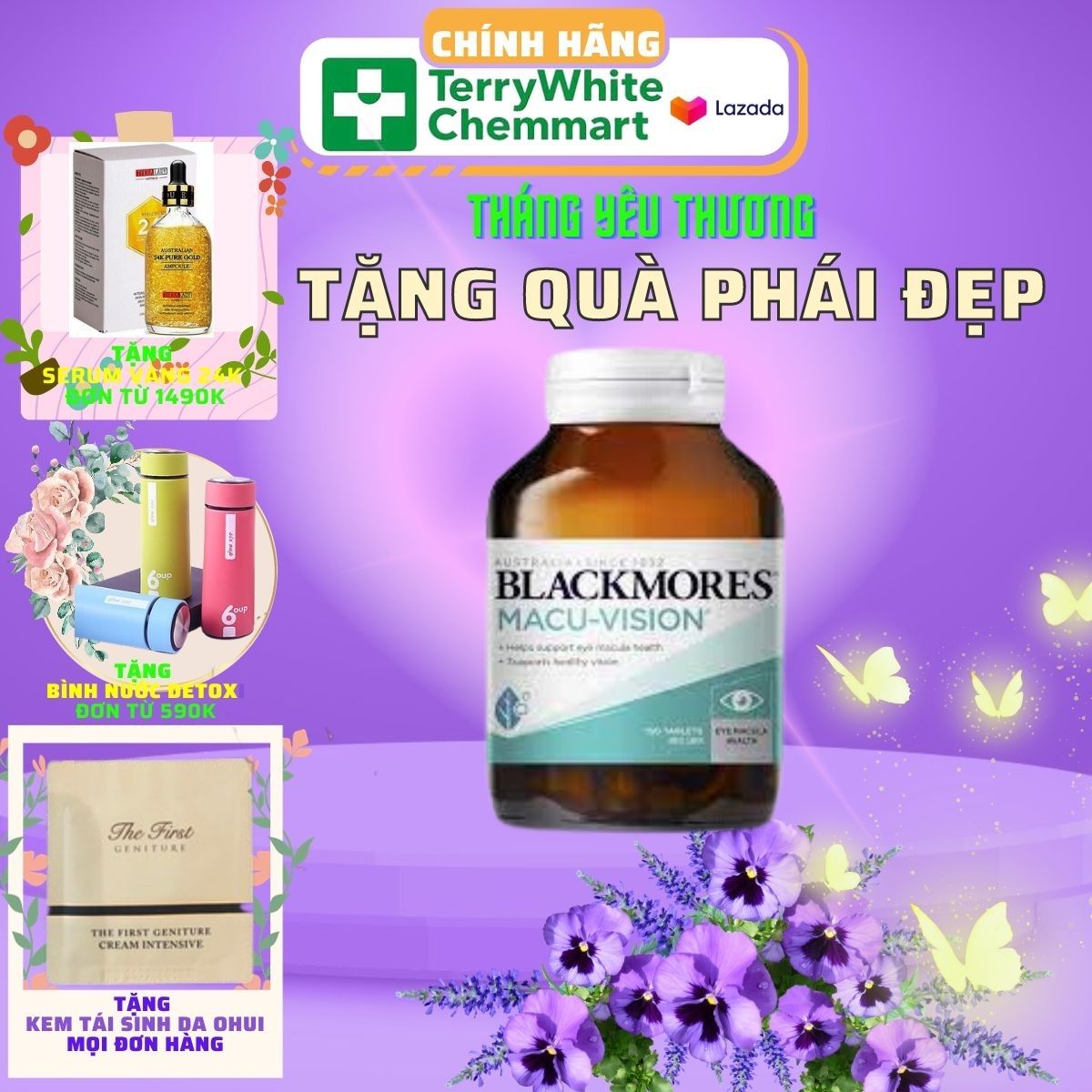 Viên uống bổ mắt, giảm căng Blackmores Macu vision