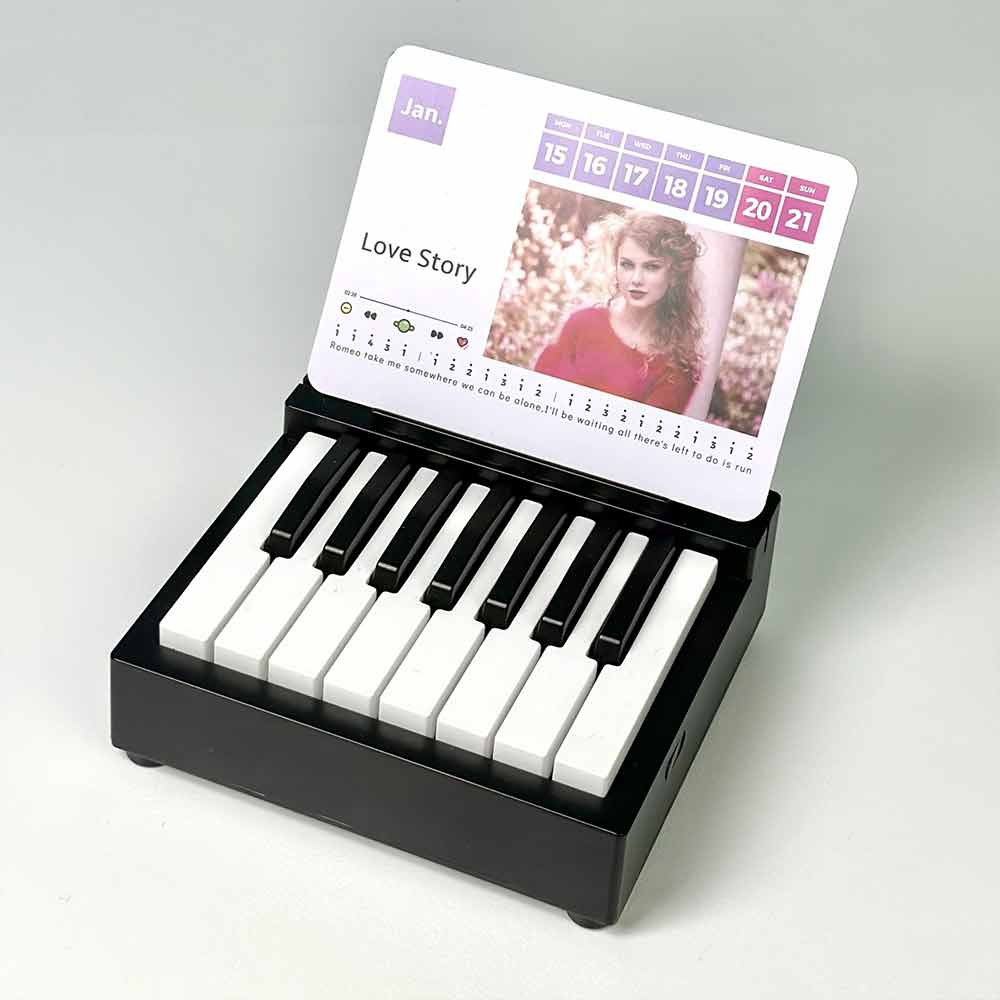 Lịch Piano Taylor Swift Mới 2024 kèm Bản Nhạc, Quà Tặng Cho Bé Gái, Bộ Sưu Tập Piano, Đồ Chơi Nhạc Cụ-152c4c8b - 2