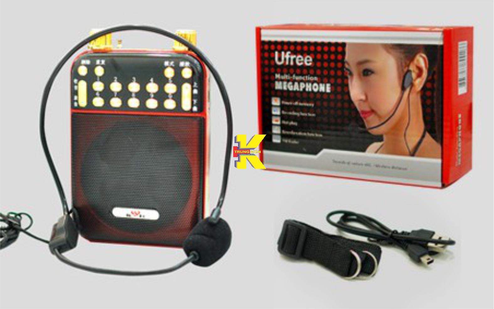Máy trợ giảng ufree ys 907 di động âm thanh lớn