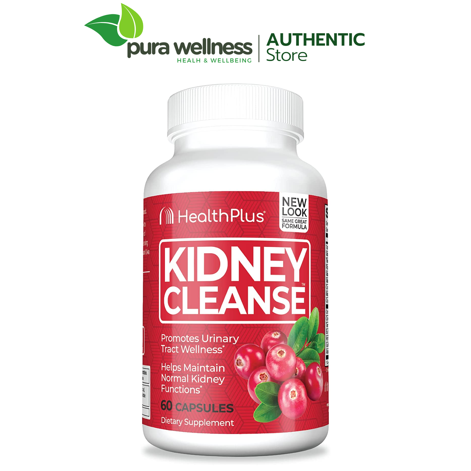 Health Plus Kidney Cleanse 60 viên - Thải độc, thanh lọc thận