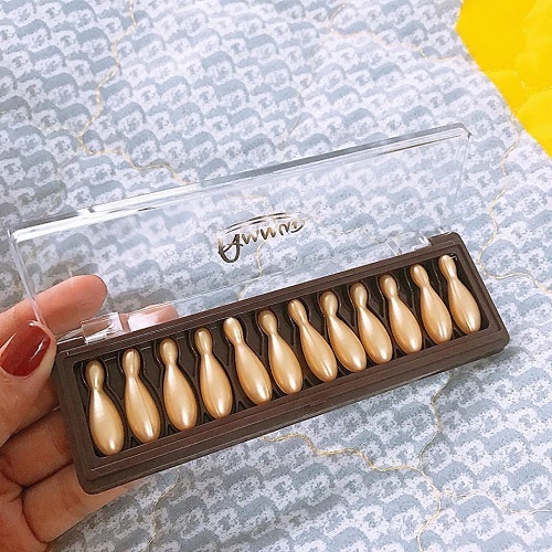Viên Collagen tươi Ammud Multi Vita Ampoule Hàn Quốc Dạng vỉ 12 viên