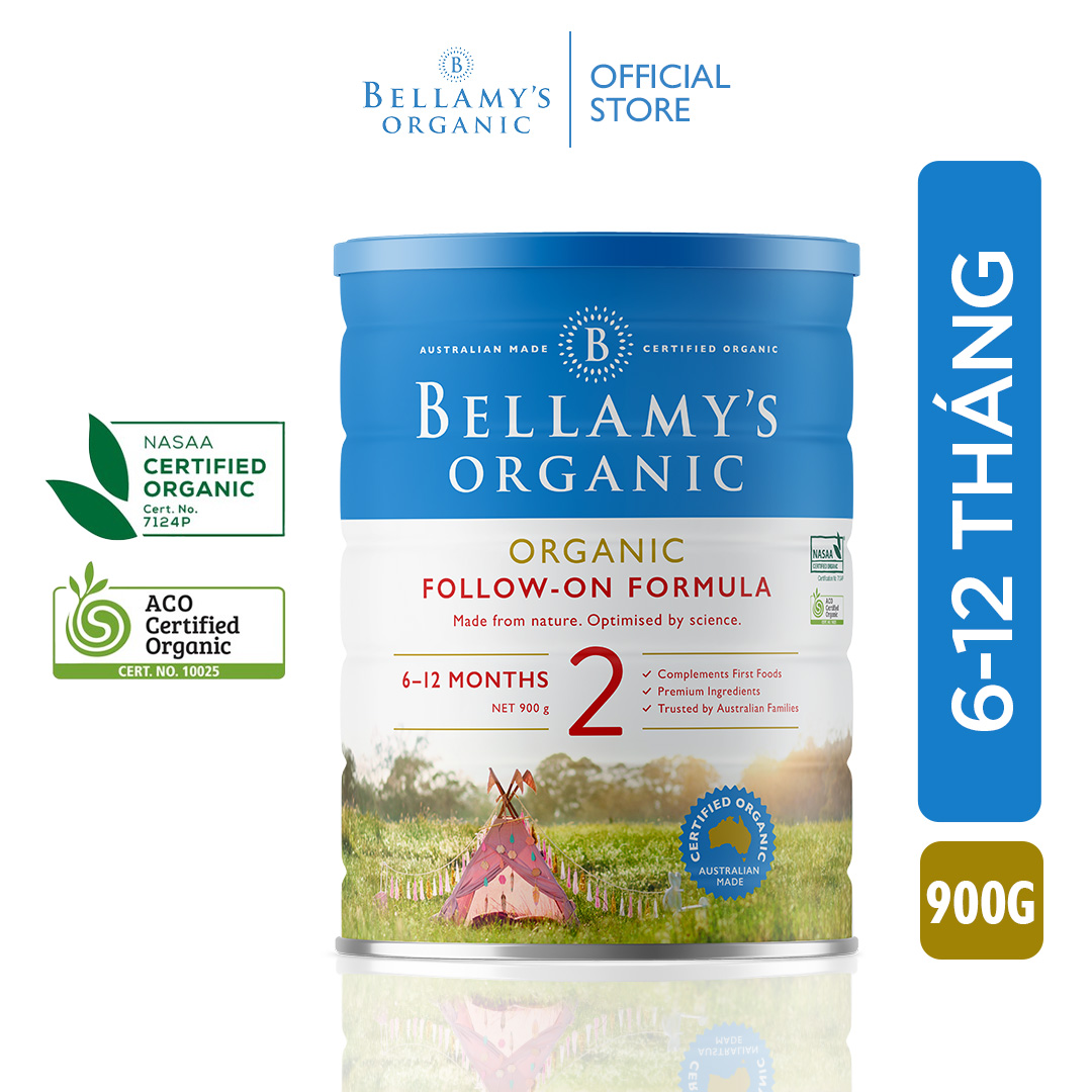 Sữa Công Thức Hữu Cơ Bước 2 Bellamy's Organic
