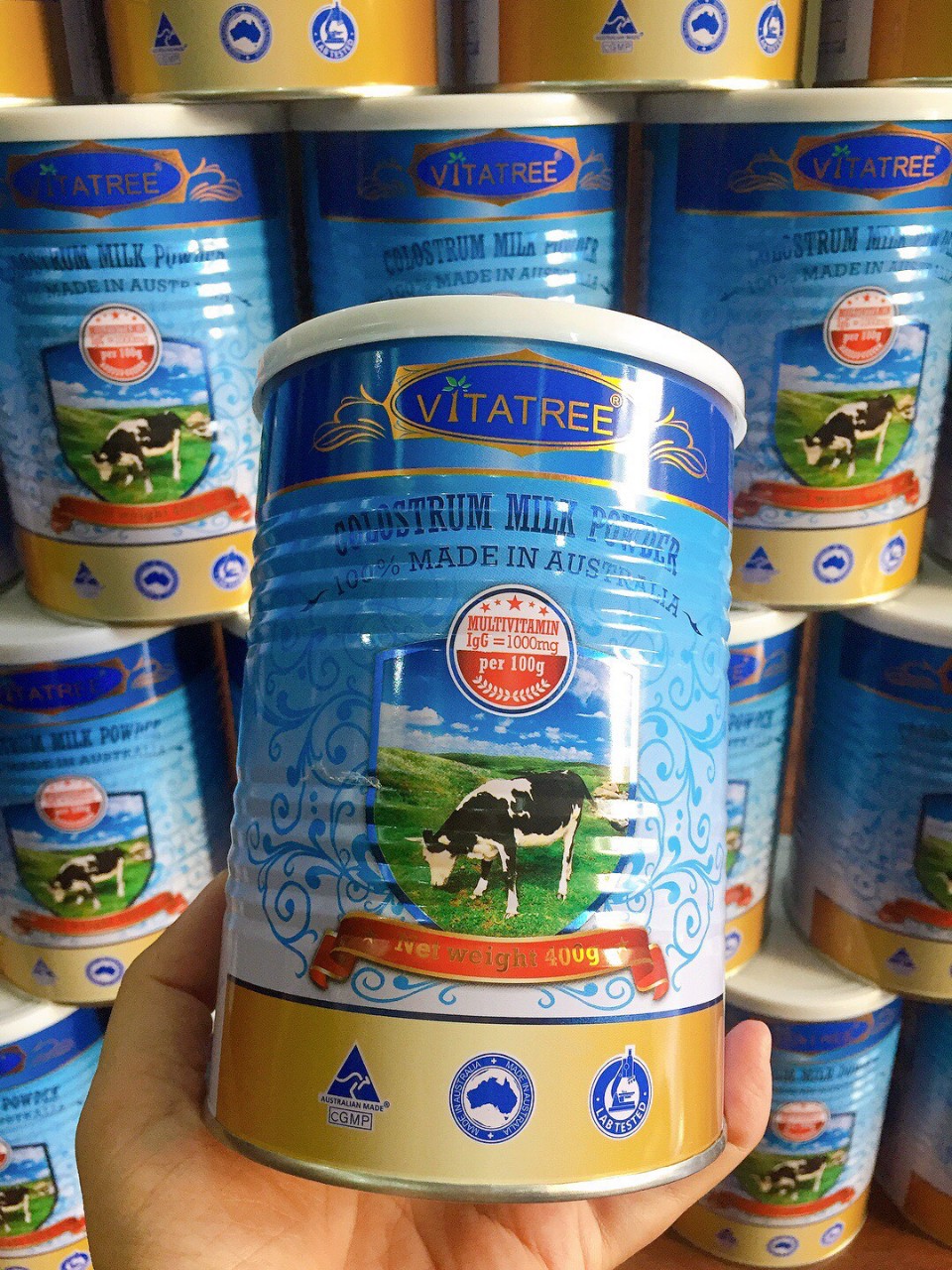 Sữa Non Úc Vitatree colostrum powder 450g