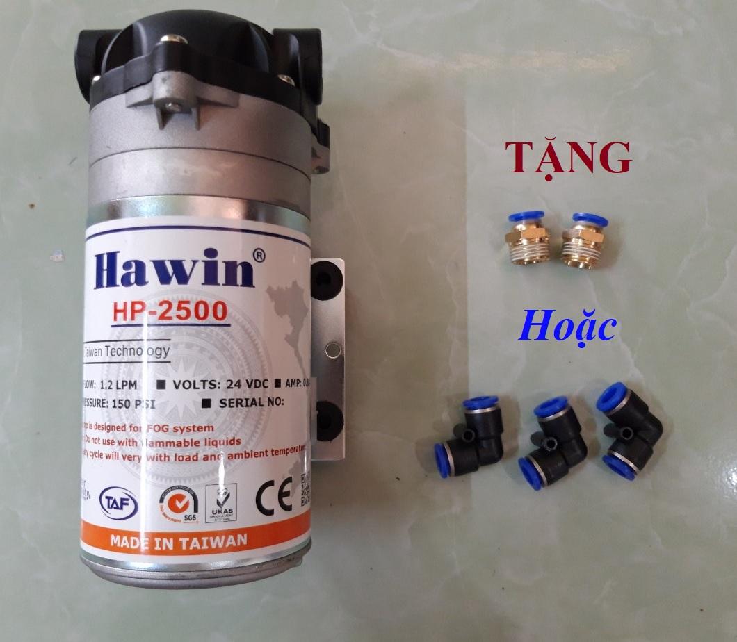 Máy phun sương/ máy bơm ro đài loan hawin hp-2500 24v