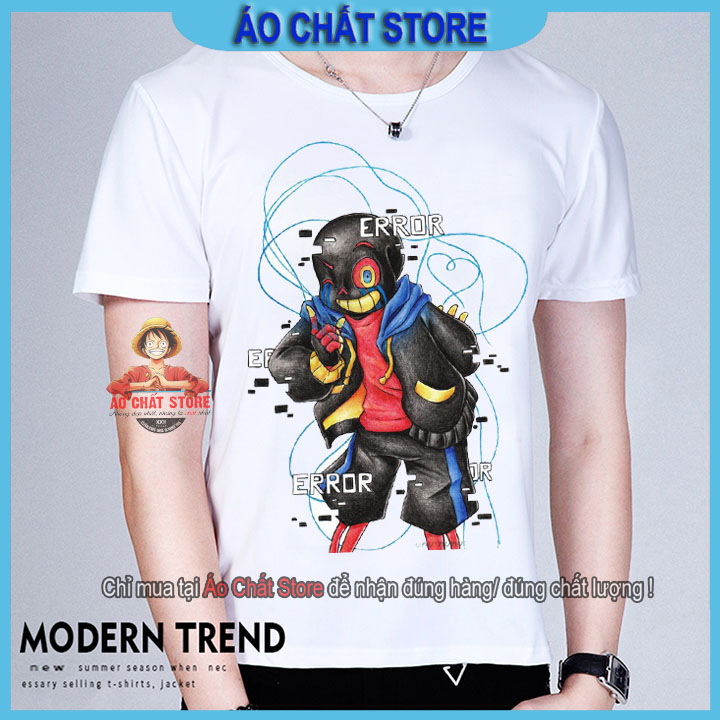 [HCM]Áo thun SANS ERROR TALE cực đẹp | Áo Sans Error trẻ em S26 | Áo Chất Store