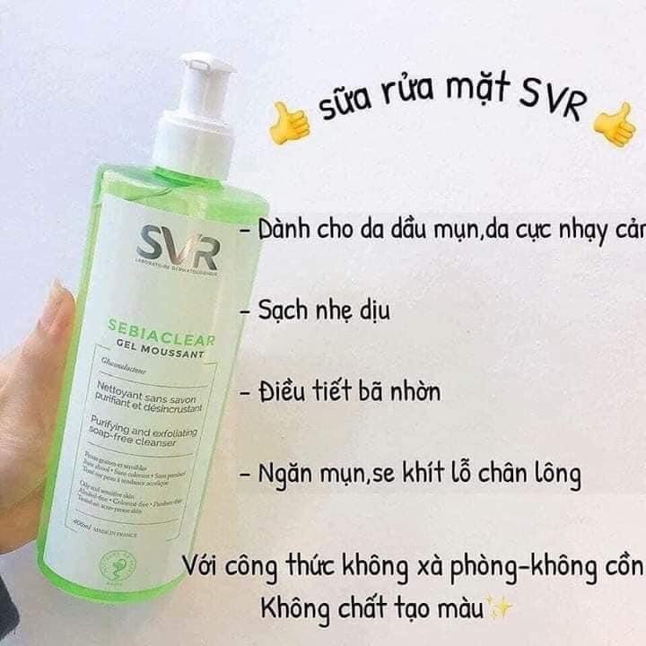 Sửa rửa mặt svr