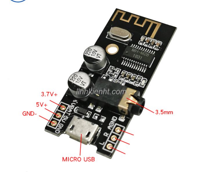 Linh Kiện Mạch bluetooth 5.0 chất lượng cao bắt sóng xa