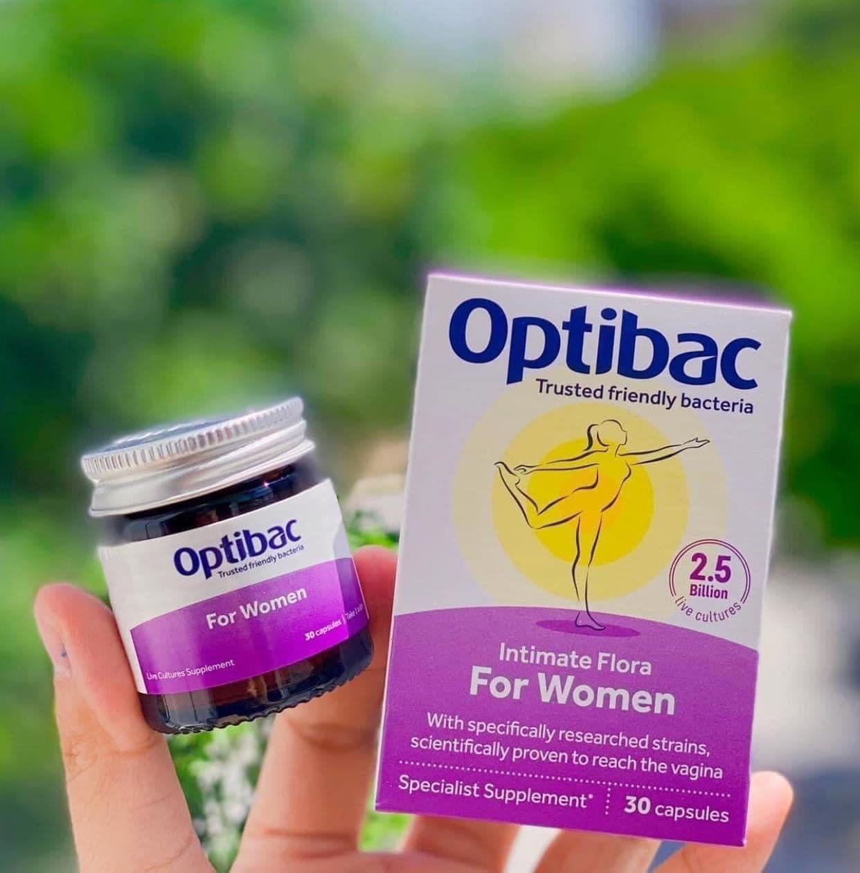 Men Vi Sinh Optibac Probiotics Tím, 30 viên