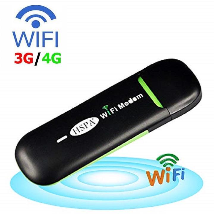 Bộ Phát wifi từ sim 3G 4G cực mạnh - USB Dcom 3G USB HSPA Wifi Modem 3G 3G USB Wifi Dongle