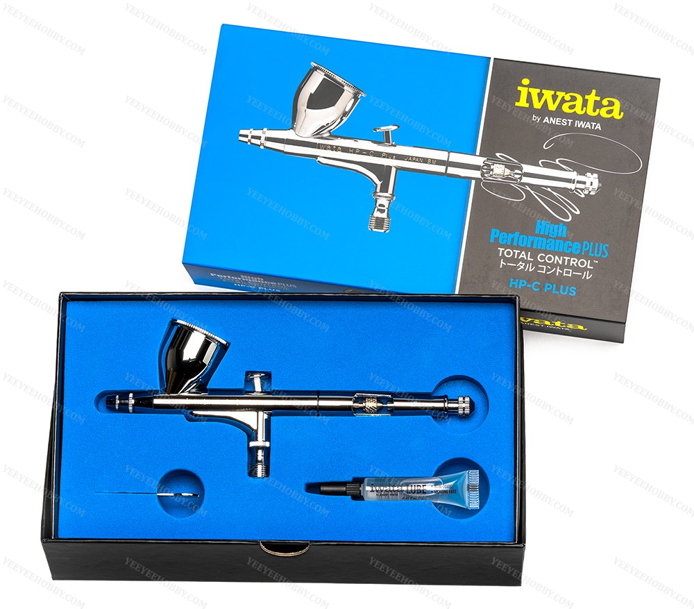 Bút sơn mô hình - anest iwata - high performance plus hp-c plus hp-cp gravity feed dual action airbrush