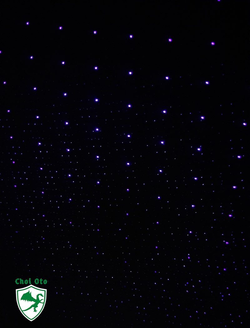 Đèn led bầu trời sao cắm USB cho ô tô