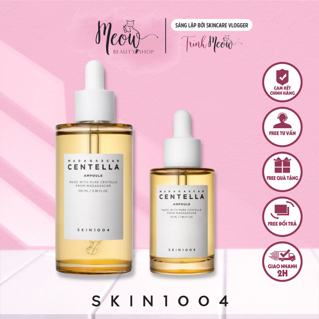 Skin1004 -tinh chất rau má skin1004 madagascar centella asiatica 100 ampoule