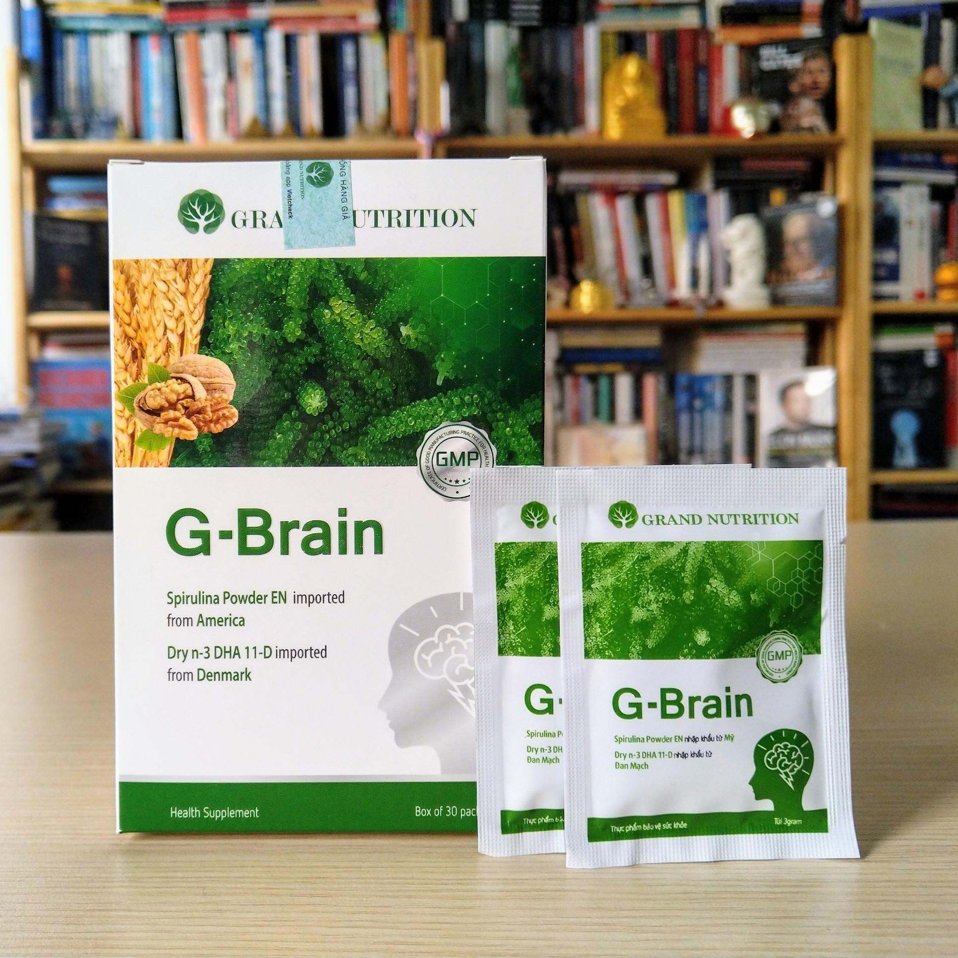 Cốm Trí Não G Brain Hỗ Trợ Phát Triển Trí Não